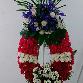 Funerarias Juan de Dios corona de flores